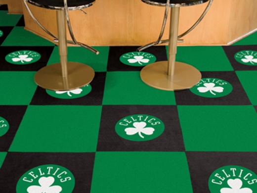Boston Celtics Carpet Tiles 18"X18"