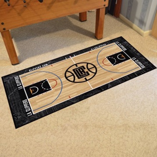 NBA - Los Angeles Clippers Large Court Runner 29.5X54