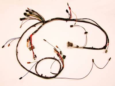 1967 Camaro RS V8 Front Light Harness with Gauges