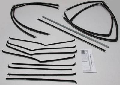 Windowfelts - Original Style - Deluxe Kit for 1955-57 Chevy Passenger Cars