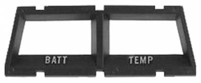 Console Gauge Bezel for 1968-69 Camaro and 1968-74 Nova