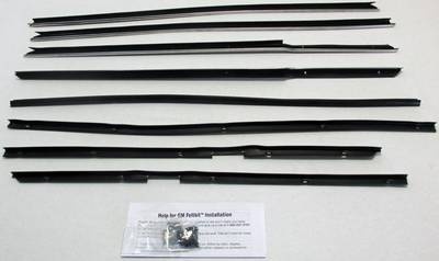 Windowfelts Replacements for 1965-66 Chevy Impala 4 Door Hardtop
