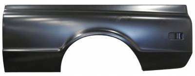 Bedside - Full Left (Driver) Side for 1968-72 Chevy & GMC Fleetside Shortbed Trucks