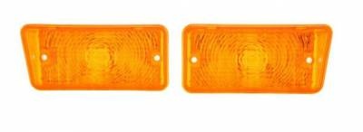 Amber Park Light Lens for 1970 Chevelle Non SS - Sold as a Pair