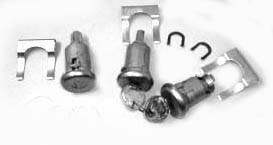 1958-64 Chevy Passenger Door & Trunk Lock Set