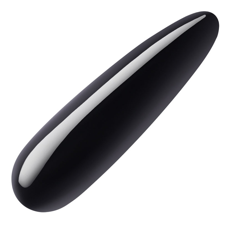 Le Wand Crystal Slim WandBlack Obsidian