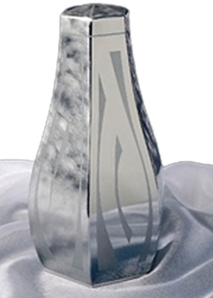 In Peace Stainless Steel Urn - Single Inurnment