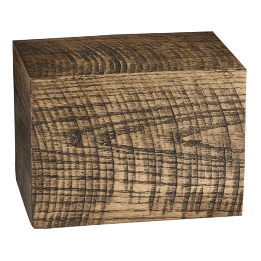 Amish Weathered Barnwood Adult Cremation Urn