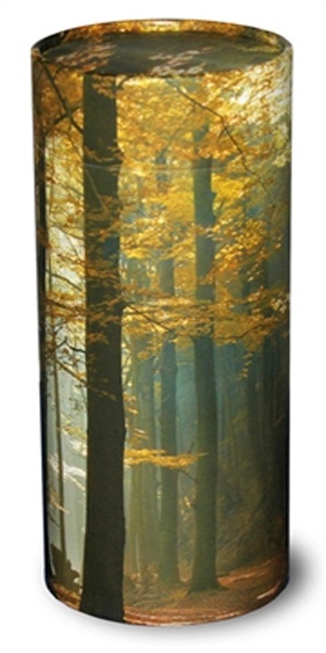 Scattering Urn-Autumn Woods: Eco-Friendly Burial Option