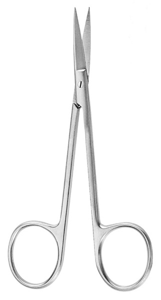 Iris Scissors-4 1/2: High-Quality Shears for Delicate Trimming