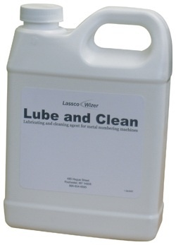 Lassco Wizer Lube and Clean for Numbering Heads