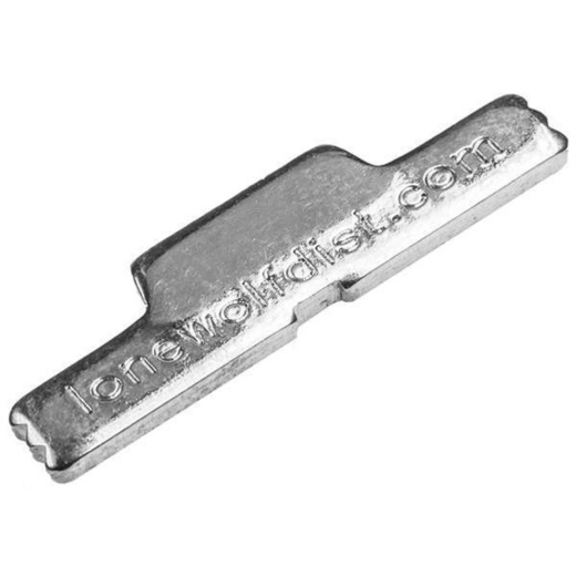 Lone Wolf Extended Slide Lock Lever: Chrome