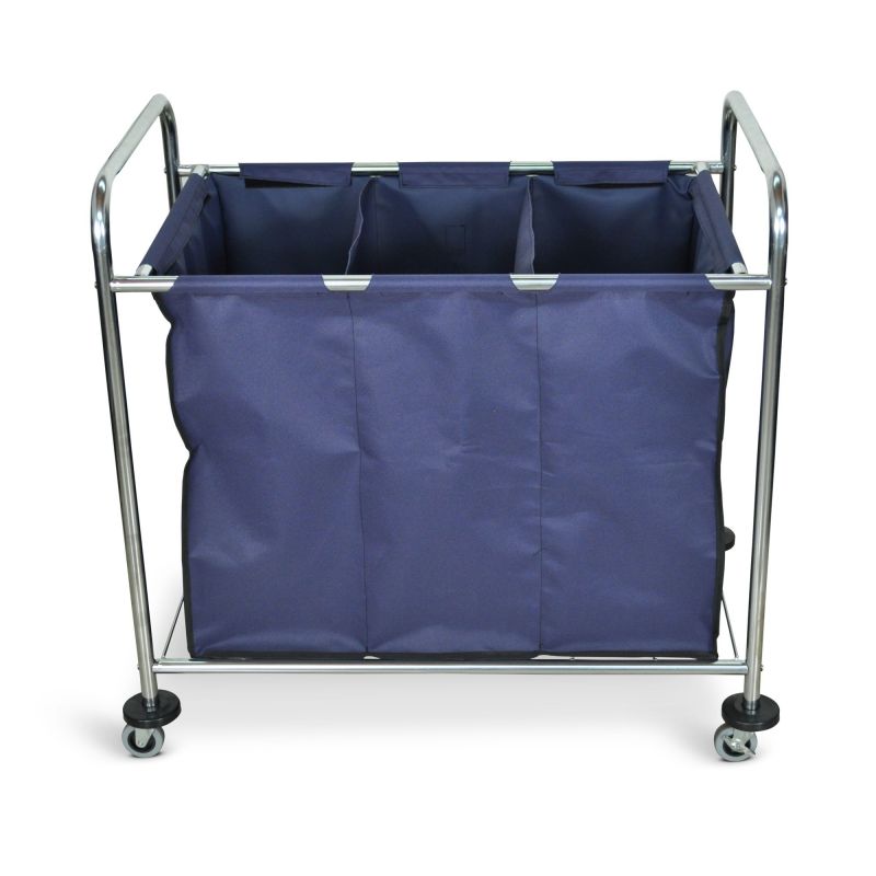 Industrial Laundry Cart Divided Canvas Bag