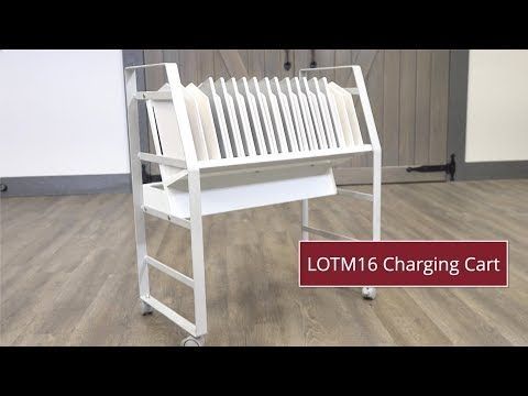 16-Tablet / Chromebook Open Charging Cart