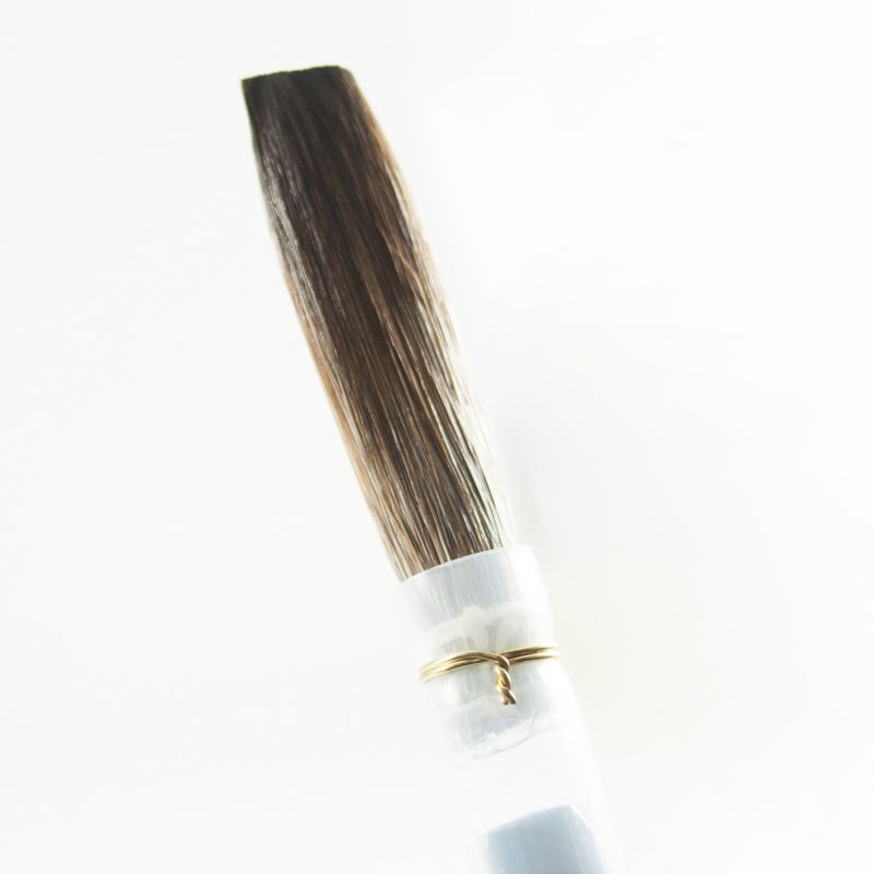 Grey (Talahoutky) Lettering Quill (189L) Grey Pencil Quill - Black Handle - 0