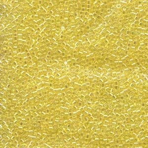 Db171 Transparent Yellow Ab - Miyuki Delica Seed Beads - 11/0