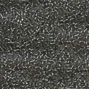 Db048 Silver Lined Grey - Miyuki Delica Seed Beads - 11/0