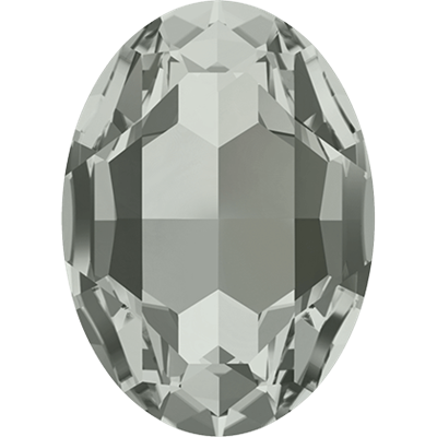 #4127 Swarovski Big Oval Fancy Stone- 30 X 22Mm - Black Diamond