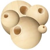 Unfinished Wood Beads - 20 Mm Round