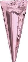 28Mm Spike Pendant-Antique Pink