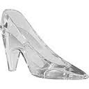 Plastic High Heel Shoe Party Favor - Clear