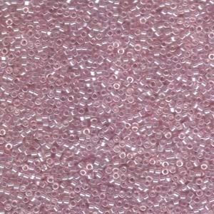 Db1472 Transparent Pale Rose Luster - Miyuki Delica Seed Beads - 11/0