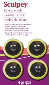 Sculpey® Texture Wheels Texture Wheel Head Set