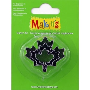 #36029 Makin's Clay Cutters- Maple Leaf