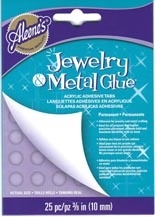Aleene's Jewelry & Metal Glue Adhesive Tabs