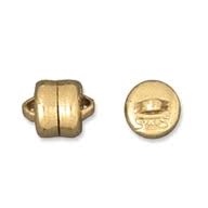 14K Gold Filled Magnetic Snap Button Clasp - 6Mm