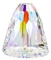 Swarovski 15Mm Dome Bead Crystal Ab