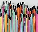 Living Colors Paint Brush Assortment Tub By Pro Art - 144 Pcs