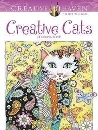 Creative Cats Coloring Book, Artwork By Marjorie Sarnat