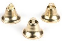 12 Mm Mini Liberty Bell-Gold
