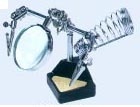 Magnifier With Soldering Stand - 3 1/2"