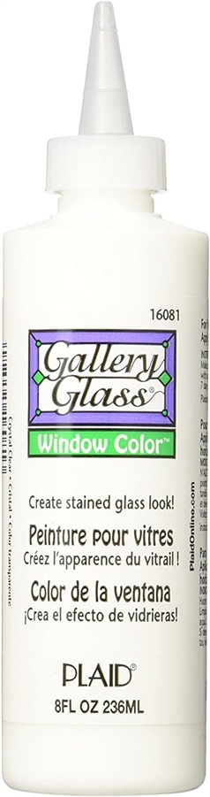 Gallery Glass Window Color Glass Paint- 8Oz Crystal Clear