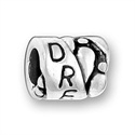 Sterling Large Hole Bead - #383 Dream