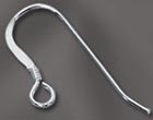 Sterling Silver Filled Fishhook With Spring