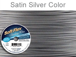Soft Flex Beading Wire - Medium- .019, 49 Strands