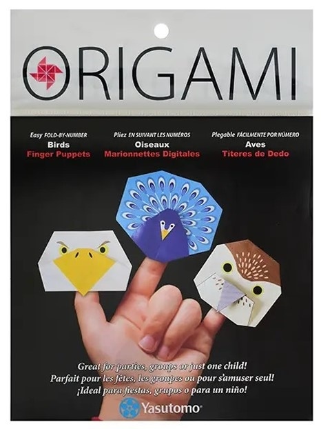 #4349 - Yasutomo Fold'ems Origami Paper - Wild Birds