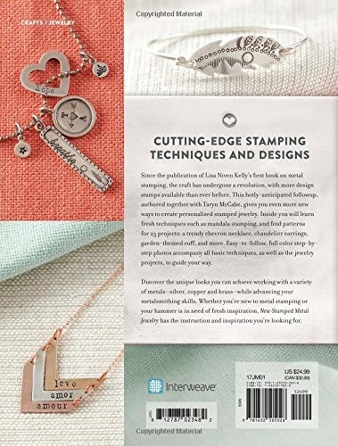New Stamped Metal Jewelry: Innovative Techniques For 23 Custom Jewelry Designs, Lisa Niven Kelly & Taryn Mccabe