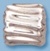 Sterling Silver Twisted Barrel Bead 4 X 6.5Mm