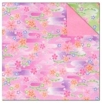 #4330 - Yasutomo Fold'ems Origami Paper - Cherry Blossom Assortment - 5 7/8"