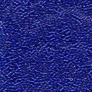 Db165 Opaque Royal Blue Ab - Miyuki Delica Seed Beads - 11/0