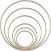 Wire Macrame Rings -Soldered Round Brass