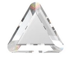 Swarovski #2711 6Mm Triangle Flat Back-Hotfix Crystal