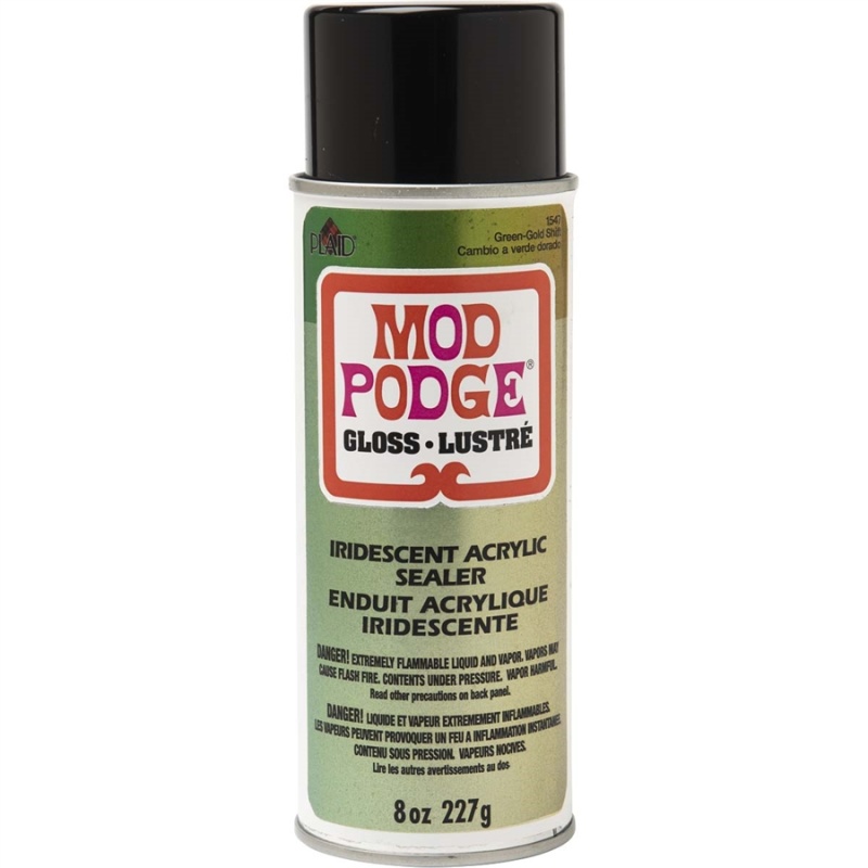 Mod Podge ® Iridescent Gloss Acrylic Sealer Green To Gold Shift
