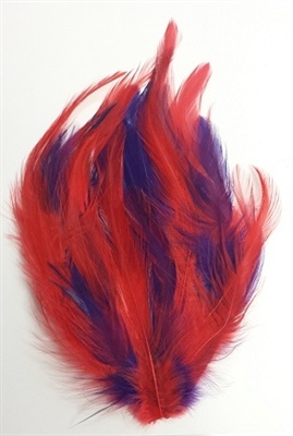 Dyed Red Hat Pheasant Feather Pad