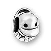 Sterling Large Hole Bead - #345 Duck