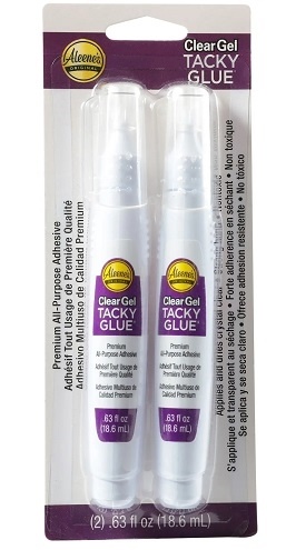 Aleene's Clear Gel Tacky Glue Pen- 2 Pack